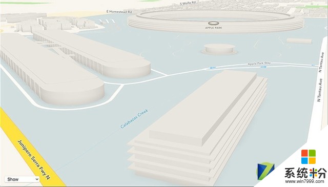 苹果地图更新加入新总部Apple Park地图(1)