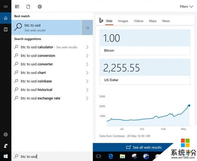 微軟測試全新Cortana用戶界麵，將Bing搜索結果直接帶到桌麵(6)