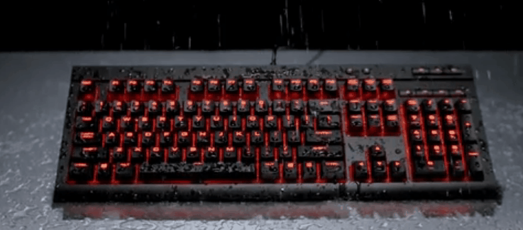 海盗船发布机械键盘K68：樱桃MX红轴+IP32防水