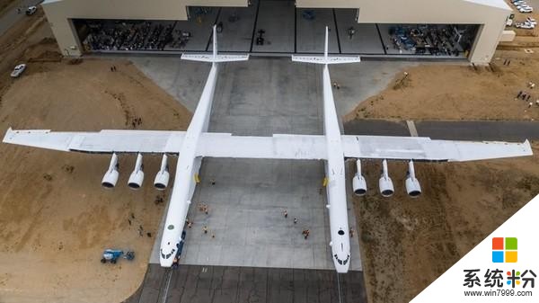 微軟聯合創始人造出世界上最大的飛機(1)
