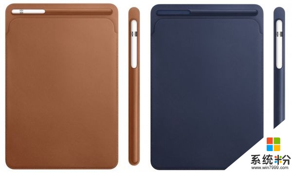 苹果为10.5寸/12.9寸iPad Pro推出皮革保护套(1)