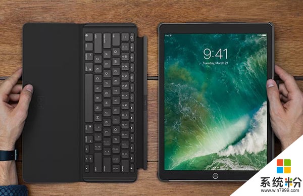 罗技推10.5英寸iPad Pro键盘保护壳 带有可调式支架