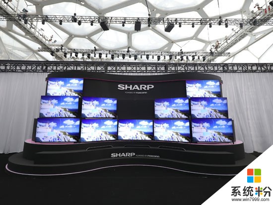 霸屏回归！夏普AQUOS电视新品中国首发 4K画质(1)