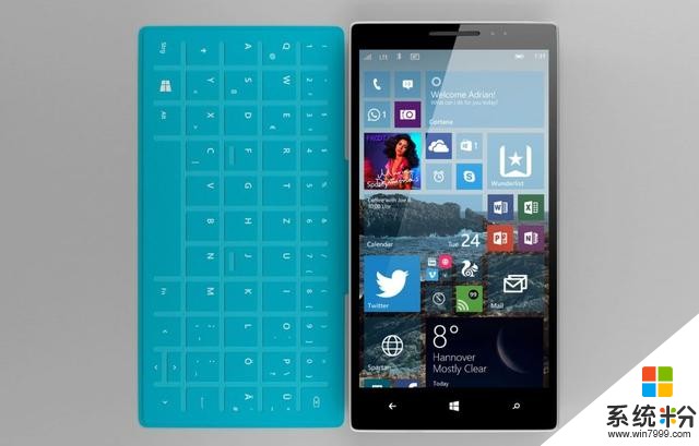 微软自爆强大Surface手机：笔电+手机+投影机(1)