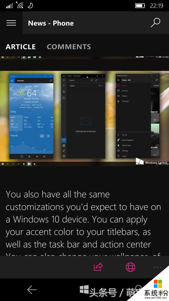 微软理想中的Windows手机，应该是这样的！