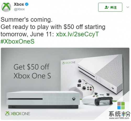 天蝎座主机明日发布 微软宣布Xbox One S降价340元(1)