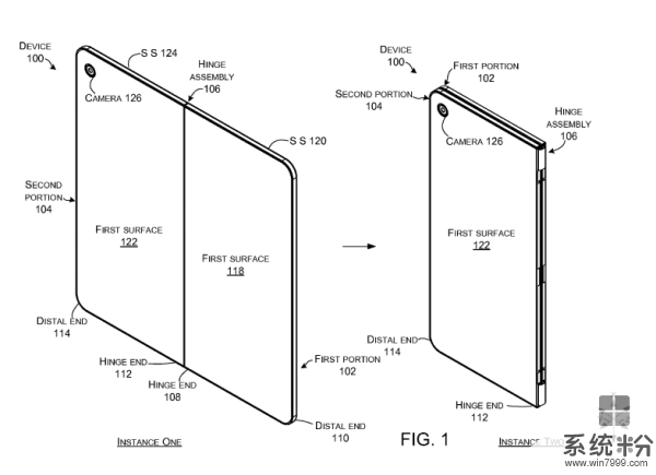 微软折叠设备专利曝光 双屏近乎无缝连接(1)