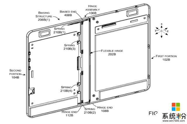 微軟Surface Phone再曝光  折疊設計吸引眼球(2)