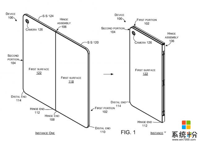 微軟新專利：下一代Windows Phone手機可能采用可折疊屏幕(1)