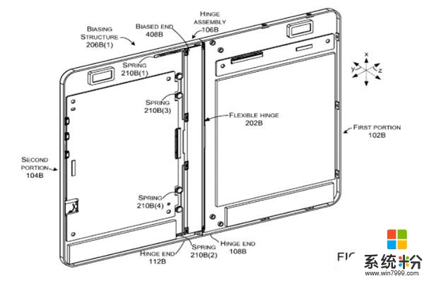 Surface Phone新專利曝光：雙屏+鉸鏈設計，1秒變平板(1)