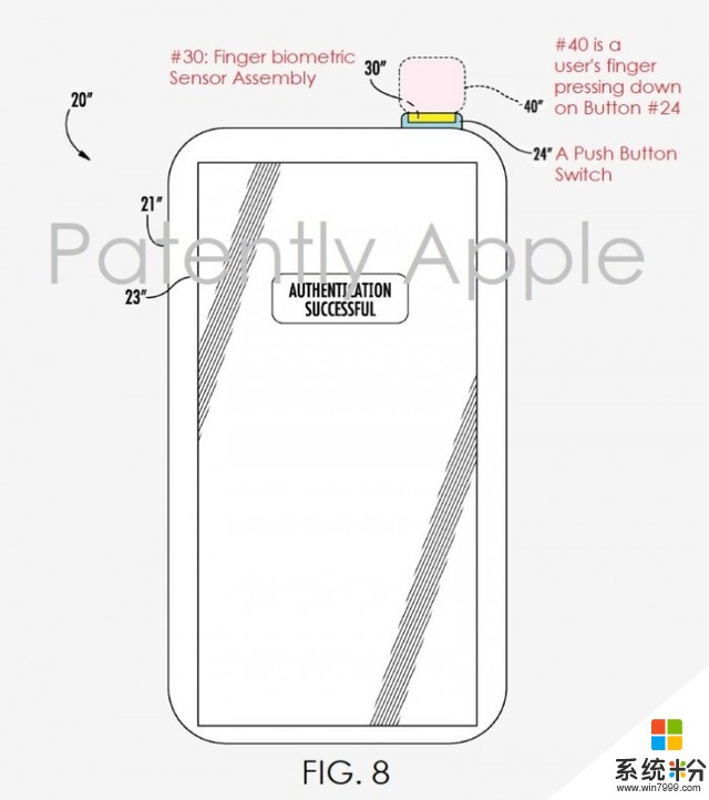 iPhone 8或將指紋識別集成在電源鍵中(1)