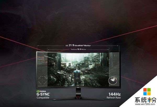 可超頻至166Hz LG推出34吋21：9遊戲顯示器(8)