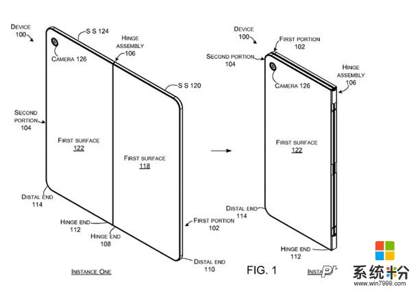 微软Surface Phone曝光 手机平板二合一折叠屏(4)