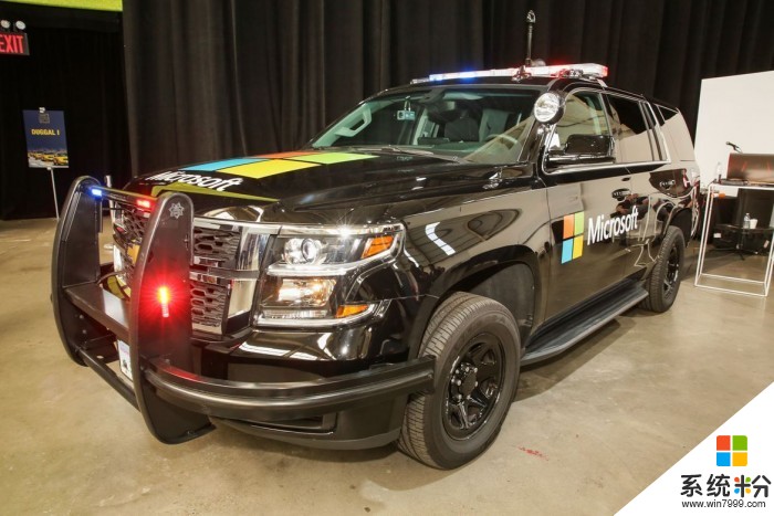 机械战警来到现实 微软展出全新巡逻警车(1)
