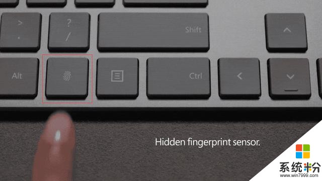 暗藏指纹识别 微软推新Modern Keyboard键盘和鼠标(1)