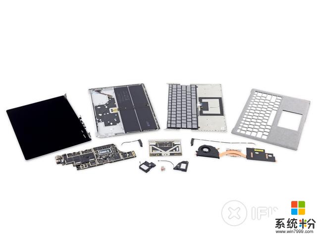 拆解机构iFixit给微软Surface Laptop易拆修程度打了个零分(2)