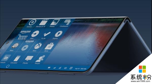 微軟Surface Note概念手機推出：全麵屏、可折疊、移動工作室(1)