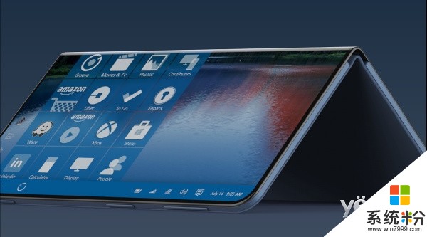 微软Surface Note概念机亮相: 可折叠全面屏(1)