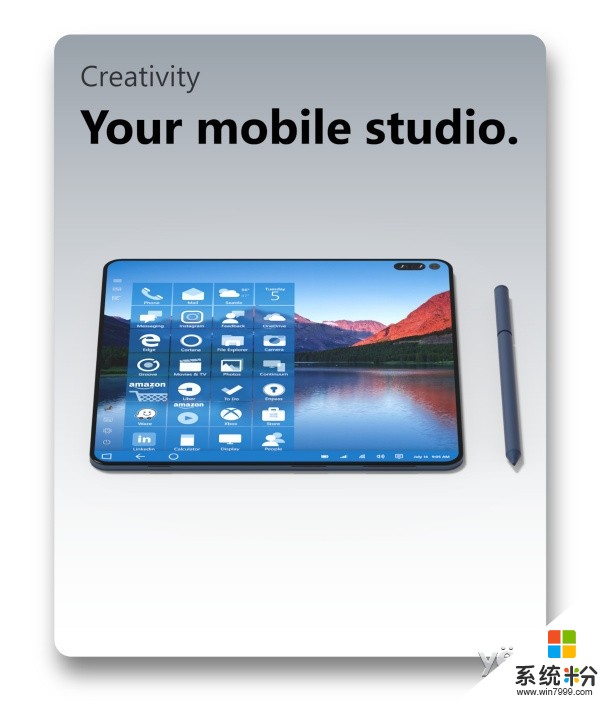 微软Surface Note概念机亮相: 可折叠全面屏(4)