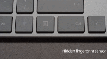 微软新出蓝牙键盘 多花97元可得一个指纹识别