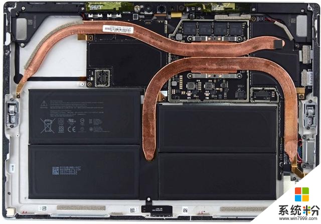 微軟全新Surface Pro拆解：SSD焊死 拆開易報廢(7)