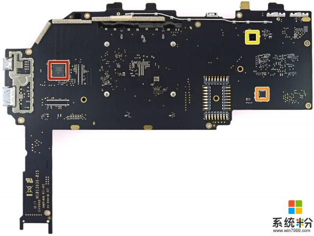微软全新Surface Pro拆解：SSD焊死 拆开易报废(13)