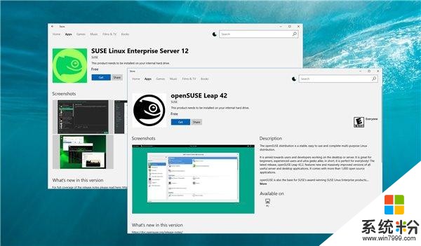 Win10成Linux最大发行版本？SUSE Linux/openSUSE上架应用商店