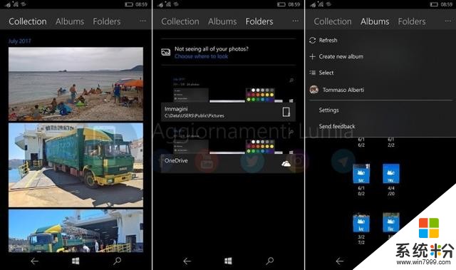 Windows 10 Mobile測試版顯示新照片應用程序(1)