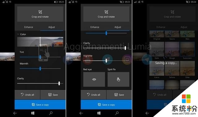 Windows 10 Mobile测试版显示新照片应用程序(4)