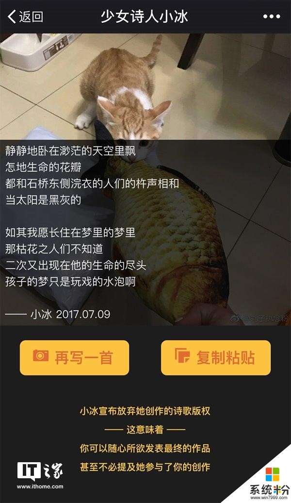 什么？这个夏天流行和微软小冰一起 “尬诗”(7)