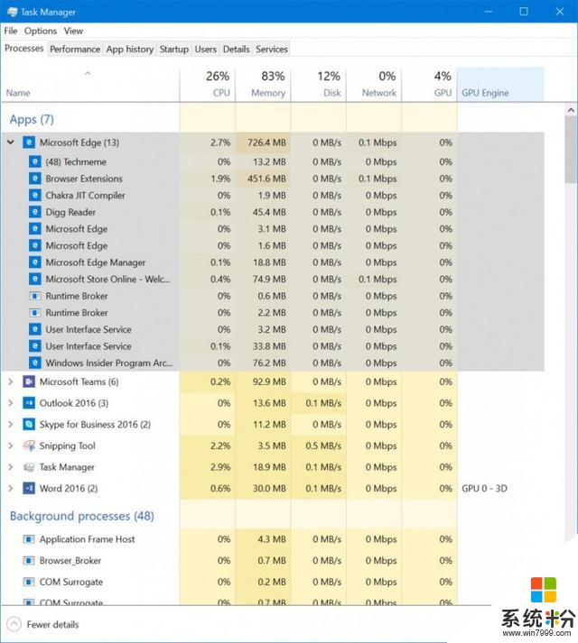 [圖]Windows 10 Build 16241發布：更多Fluent Design改善(4)