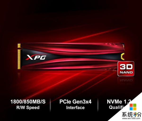 威刚发布M.2 SSD XPG Gammix S10：夸张散热片(2)