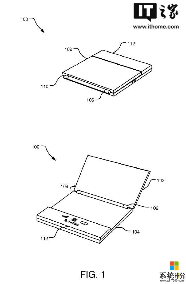 为Surface Phone铺路？微软“无线通信设备”专利曝光(3)