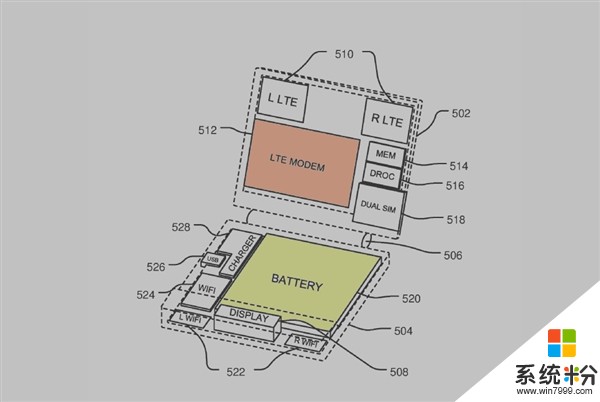 折疊屏設計、運行exe! 微軟Surface Phone紙麵現身(2)