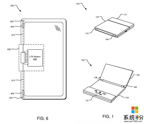 折疊屏設計、運行exe! 微軟Surface Phone紙麵現身(3)