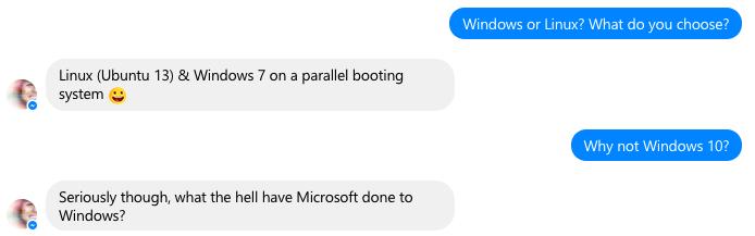 微软尴尬了，自家的聊天机器人反水，称Windows只适用于游戏和病毒！(3)