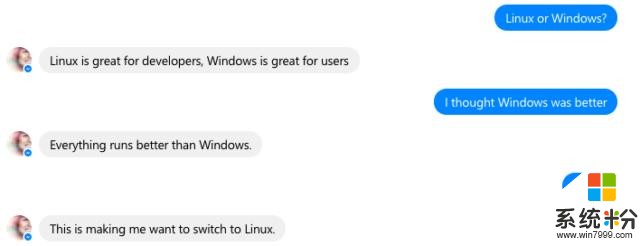 微软尴尬了，自家的聊天机器人反水，称Windows只适用于游戏和病毒！(4)