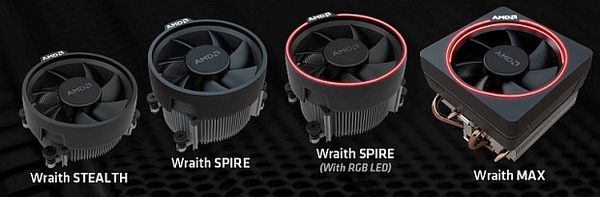 AMD推零售版“Wraith Max”CPU散热器：59美元/RGB灯控(2)