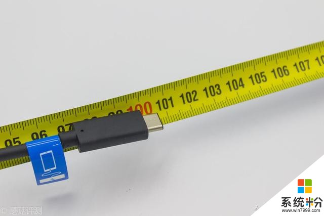 黑、粗却不硬——微软USB3.1 Gen2 Type-C线 开箱评测(11)