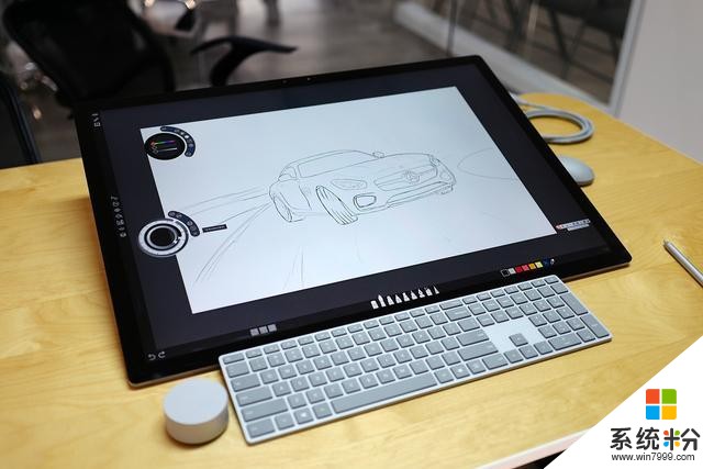 微软 Surface Studio 28英寸可变形 触摸一体机 全球顶尖设计专用设备!(7)