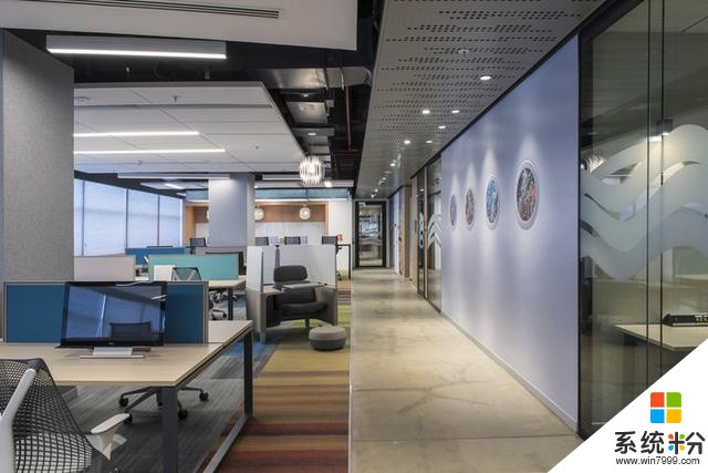 辦公空間：微軟印度孟買辦事處辦公室設計(7)