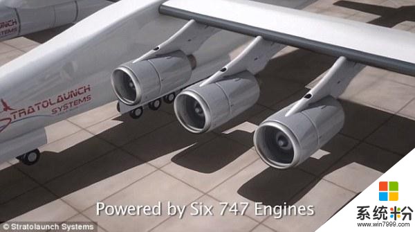 微软创办人投资全球最大飞机, 竟然为了发射火箭!(7)