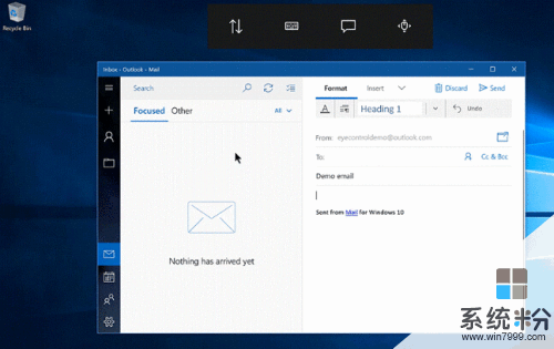 微软测试Windows 10眼球控制功能: 眨眨眼就打开邮件(3)