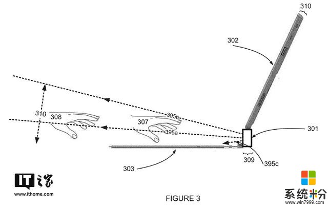专利显示：微软正研发Surface Pro手势和眼球追踪操作配件(2)