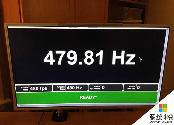 480Hz刷新率显示器惊现人间：这效果神了!