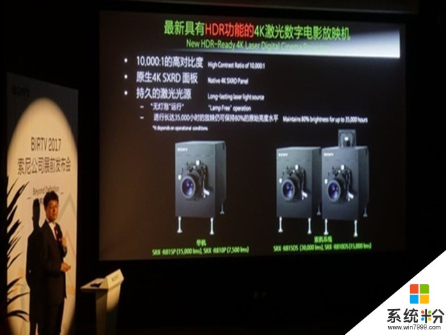 肯定不便宜！索尼中国发布4K激光电影放映机(1)