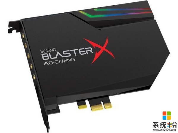 聲卡也玩燈了！創新BlasterX AE-5開賣：1200元(1)