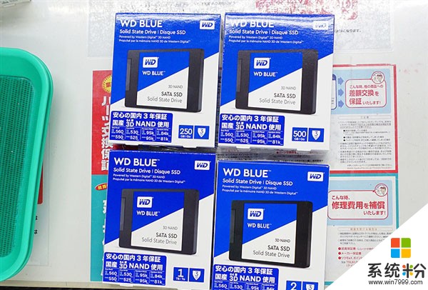 西数64层堆叠Blue SSD开卖：一看价格想哭(1)