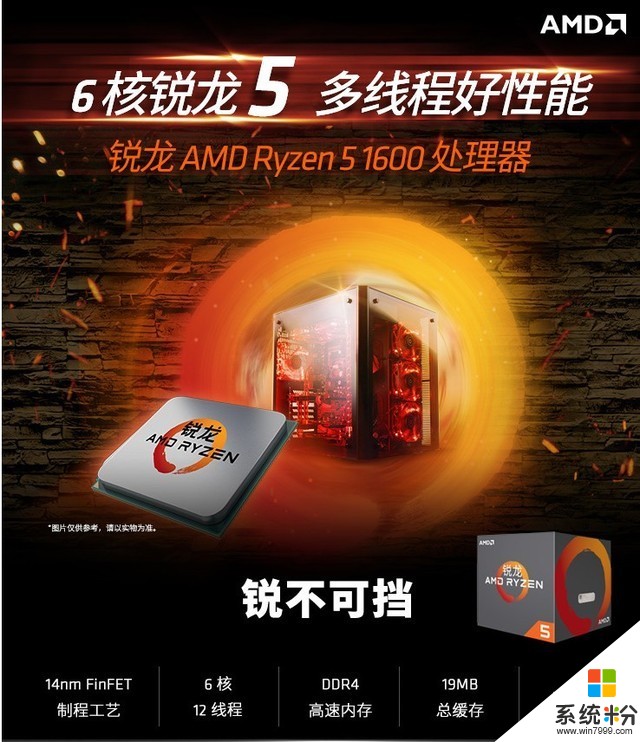 主流游戏利器！性价比AMD锐龙51600京东热卖(3)