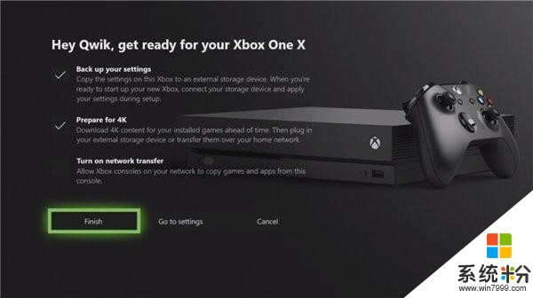 微软：旧Xbox One中的游戏数据可轻松迁移至Xbox One X(1)